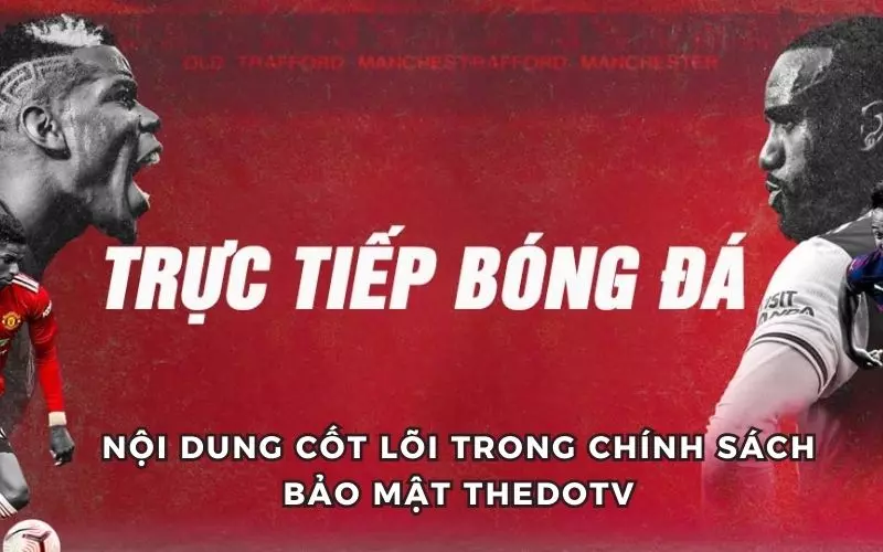 Những nội dung cốt lõi trong chính sách bảo mật Thedotv