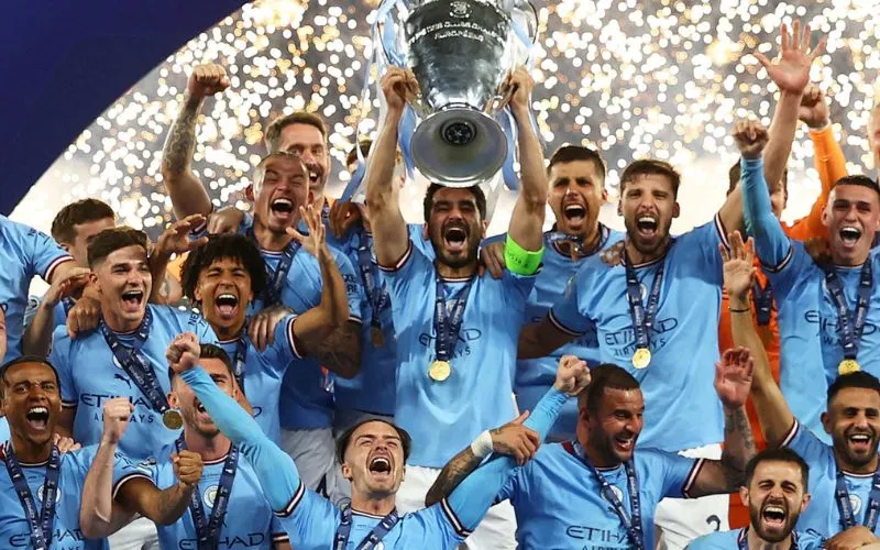 Đội hình Man City vô địch C1 2022/23
